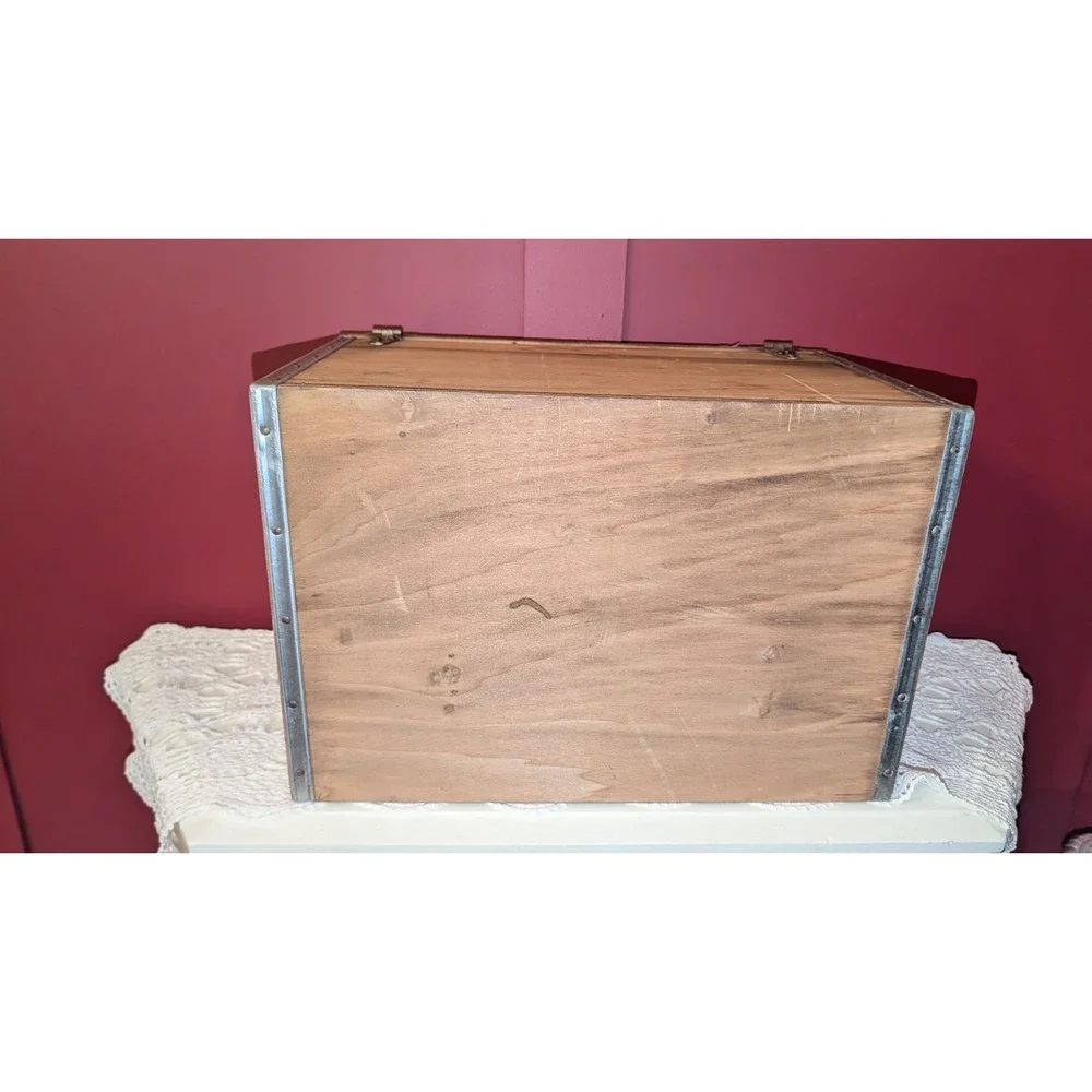 Vintage‎ Budweiser Anheuser Busch Centennial Wooden Beer Crate Box 1876-1976